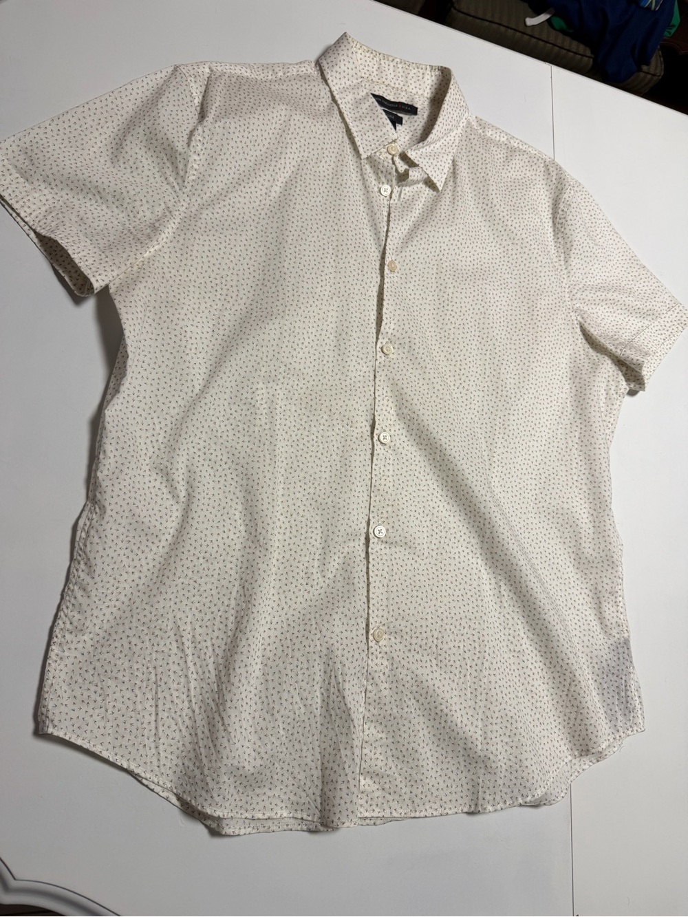 John Varvatos short sleeve cotton shirt